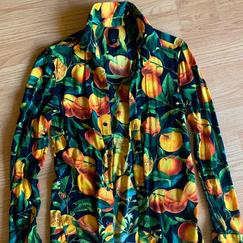 Fruit men’s button up